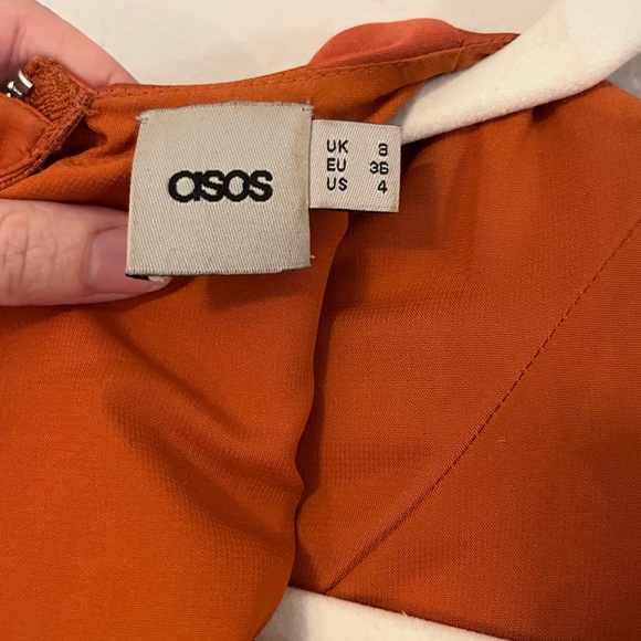 Rust Red Mini-Dress - Picture 6 of 6